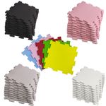 EVA Interlocking Soft Foam Play Mat Kids Gym Yoga Exercise Fitness Floor Tiles