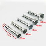 Long Motorcycle Exhaust Can Muffler Insert Baffle DB Killer Silencer 35mm-60mm