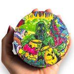 XL Grinder 100 mm Toxic 4 layer Extra Large Big Metal Herb Crusher Christmas