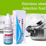 12ml Stainless Steel Test Solution Test for Liquid Manganese 304 Detection