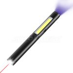 UV Penlight Torch LED Inspection Laser Worklight Portable Magnetic Rechargeable 