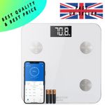 Active Era® Smart Bluetooth Body Fat Bathroom Scales | iPhone, Android, iOS App