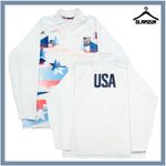 USA Volleyball Jacket Adidas XXL 2XL United States Training Track Top 2020 GA3
