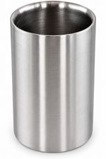 Stainless Steel Double Walled Wine Bottle Cooler Champagne Chilled Ice Bucket