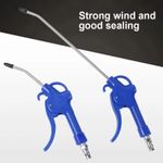 High Flow Air Blow Gun Angled Nozzle Compressor Cleaning Tool 3 Colors