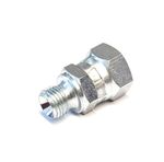 3/8" BSP Male to M22 Female Swivel Hydraulic Adaptor
