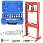 Hydraulic Shop Press 20 Ton Workshop Floor Standing & 10 Wheel Bearing Bush Seal