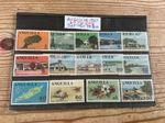 14 Stamps Anguilla 1967 Set Mounted Mint #317