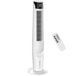 HOMCOM Air Cooler Ice Cooling Fan for Bedroom, Living Room, White