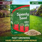 FAST GROWING Lawn Grass Seed Hard Wearing for New Lawns & Patch Repair 400g-7kg