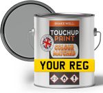 Mixed By Reg Registration RFU Basecoat Paint Ready For Use Perfect Match Car