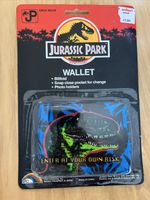 1992 Jurassic Park Kids Wallet Enter At Your Own Risk New Sealed Ultra Rare