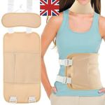 Castor Oil Pack Kit Compress Reusable Wrap Belt For Inflammation Toxin Removers