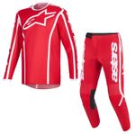 Alpinestars 2026 Fluid Apex Motocross Combo Kit Red White
