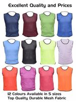 Football bibs Training bibs sports Football Rugby Hockey Cricket 10 bibs Pack