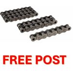 CHAIN TRANSMISSION ROLLER CHAIN AND LINKS 3/8" - 1" PITCH 06B - 16B