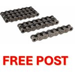 CHAIN TRANSMISSION ROLLER CHAIN AND LINKS 3/8" - 1" PITCH 06B - 16B