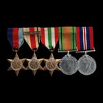 WW2 British Africa Star North Africa 1942-43 Clasp Medal Group Mounted Italy