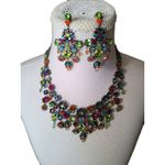 Stunning Gorgeous Large Sorrelli Necklace & Earrings Set Vintage
