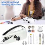 Handheld Sewing Machine Cordless Home Hand Held Mini Portable Stitch Clothes