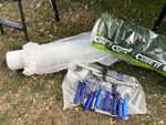 Cure It Fiberglass Matting & Application Rollers – Part Used