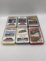6x Vintage Top Trump Ace Trump Card Games, Formula 1, German Cars & More