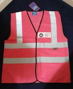Giro d'Italia volunteer hi vis vest never worn, label still attached, 2014
