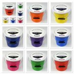 New pack of 3 charity street collection fundraising Donations buckets 10 colours