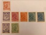 Liechtenstein 1912–19 MH Early Set – Prince Johann II + 40h Surcharge Stamp