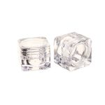 2pcs 5G Cosmetic Empty Jar Acrylic Eyeshadow Makeup Face Cream Container Bot _wo
