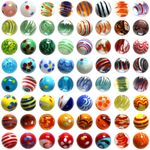 16mm Bright Handmade Glass Art Marbles - Marble Collectors Selectio