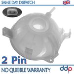 Coolant Header Expansion Tank Bottle Reservoir For VW Caddy Golf Jetta Passat