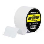 Zinc Oxide Tape - 4 Sizes - White Medical Clinical Tape, Athletic Strapping 