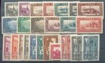 MAROC 1933 YVERT 128-149 * IMMACULATE SET 24 VALUES €112 (F0900