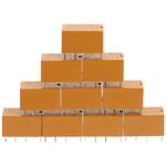 Compact 24V Orange Latching Relay Durable 8 Pin Power Relay for Industry