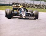 Ayrton Senna Lotus JPS Canadian GP 1986 Front-On Original 8x10 Photograph