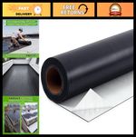 Self-Adhesive EPDM Rubber Roofing Membrane 19.6" x 10ft, Waterproof Underlayment