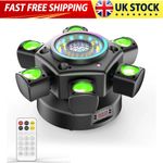 4X 150W 6 Arms Stage Light LED Moving Head Beam Light Laser DJ Disco Party Club