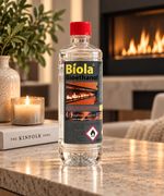 Bio ethanol fuel for fireplaces clean burning odourless 1-96 litres Biola liquid
