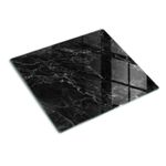 Glass Worktop Saver Ceramic Induction Hob Protector Cover Black marble