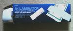 Small tabletop laminator A4 page, bought from Tescos, works well, good condition