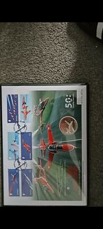 Westminster 2014 Red Arrows 50th Display Season Silver £5 Coin Cover 