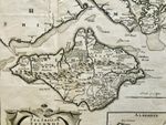 Robert Morden Antique Map Smaller Islands British Ocean Isle of Wight Alderney