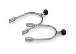 Shires Plastic Roller Ball Riding Spurs | Stainless Steel |  Mens, Ladies