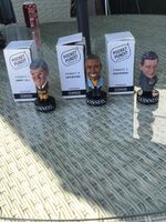 Guinness Pocket Pundits Jimmy Hill, John Moston, John Barnes Set of 3