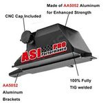 Black Aluminum Coolant Overflow Reservoir Tank For 09-2020 10 Nissan GTR R35