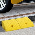 2x Portable Heavy Duty Kerb Ramp Curb Ramps for Doorways Wheelchair Bicycles UK