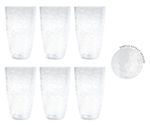 Plastic Tumbler Set Of 4/6/8 Drinking Cups Reusable Shatterproof  Garden Party