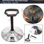 Farrier Horse Hoof Stand Trimming Foot - Portable Adjustable Quality Hoof Stand