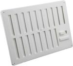 Stadium BM476 White 9 Inch x 6 Inch Hit & Miss Vent & Flyscreen Ventilator